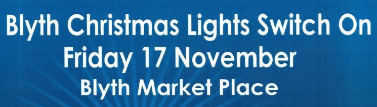 Blyth Christmas Lights Switch On